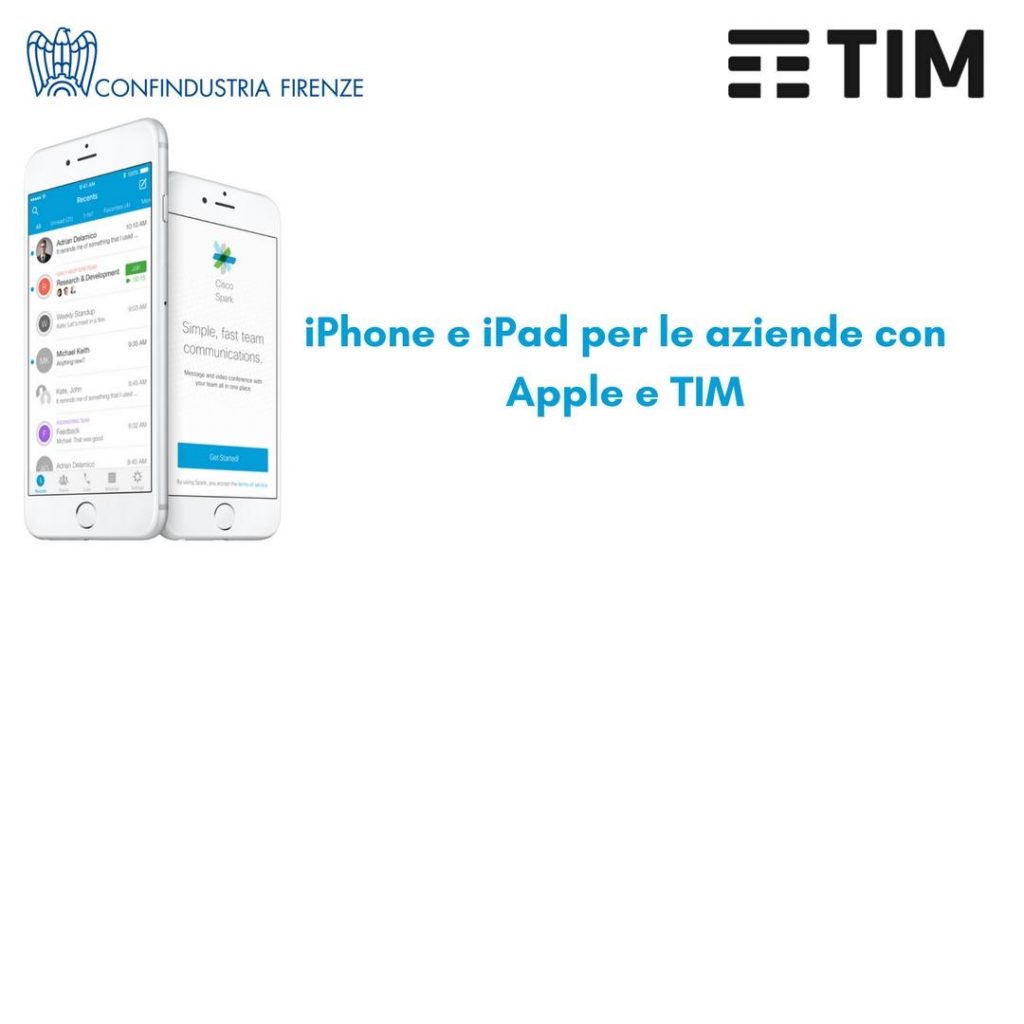 iPhone e iPad per le aziende