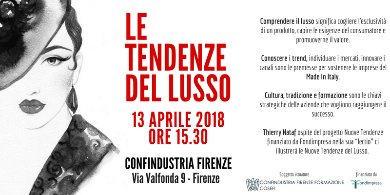 Le tendenze del lusso