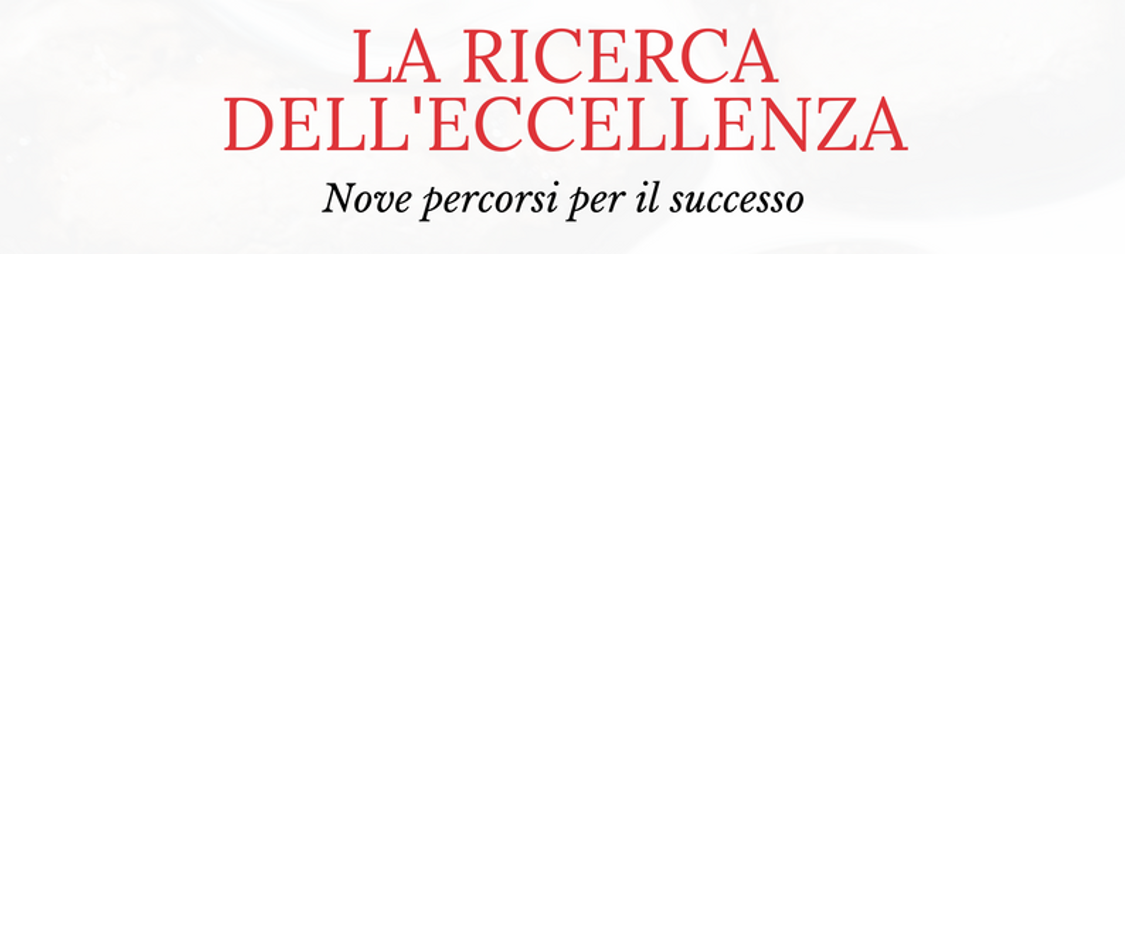 Presentazione del libro di Massimiliano Boggetti LA RICERCA DELL'ECCELLENZA