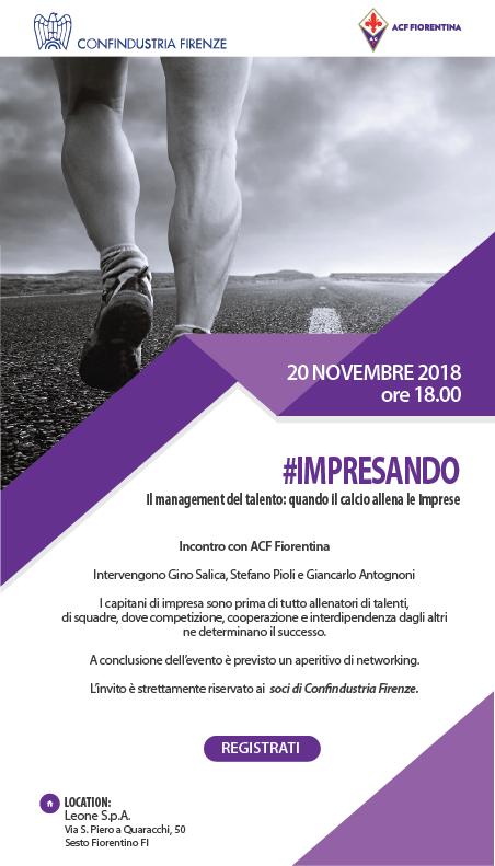 #IMPRESANDO - Il management del talento: quando il calcio allena le imprese.