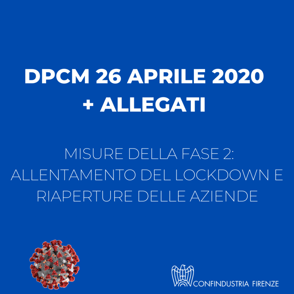 DPCM 26 aprile 2020