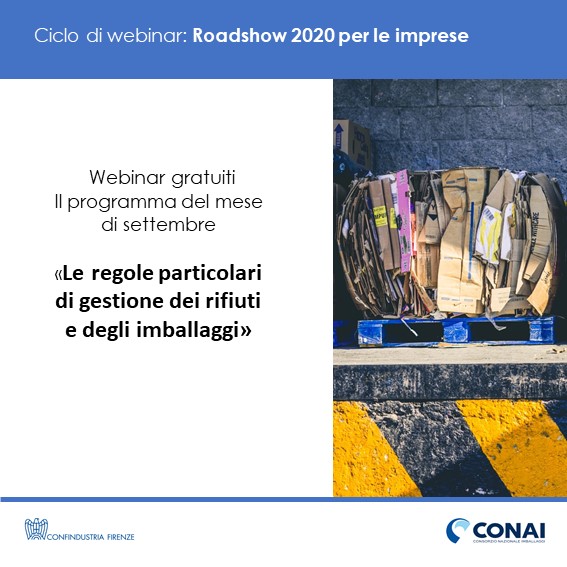 Webinar gratuiti sulla gestione dei rifiuti: Il programma del mese di settembre
