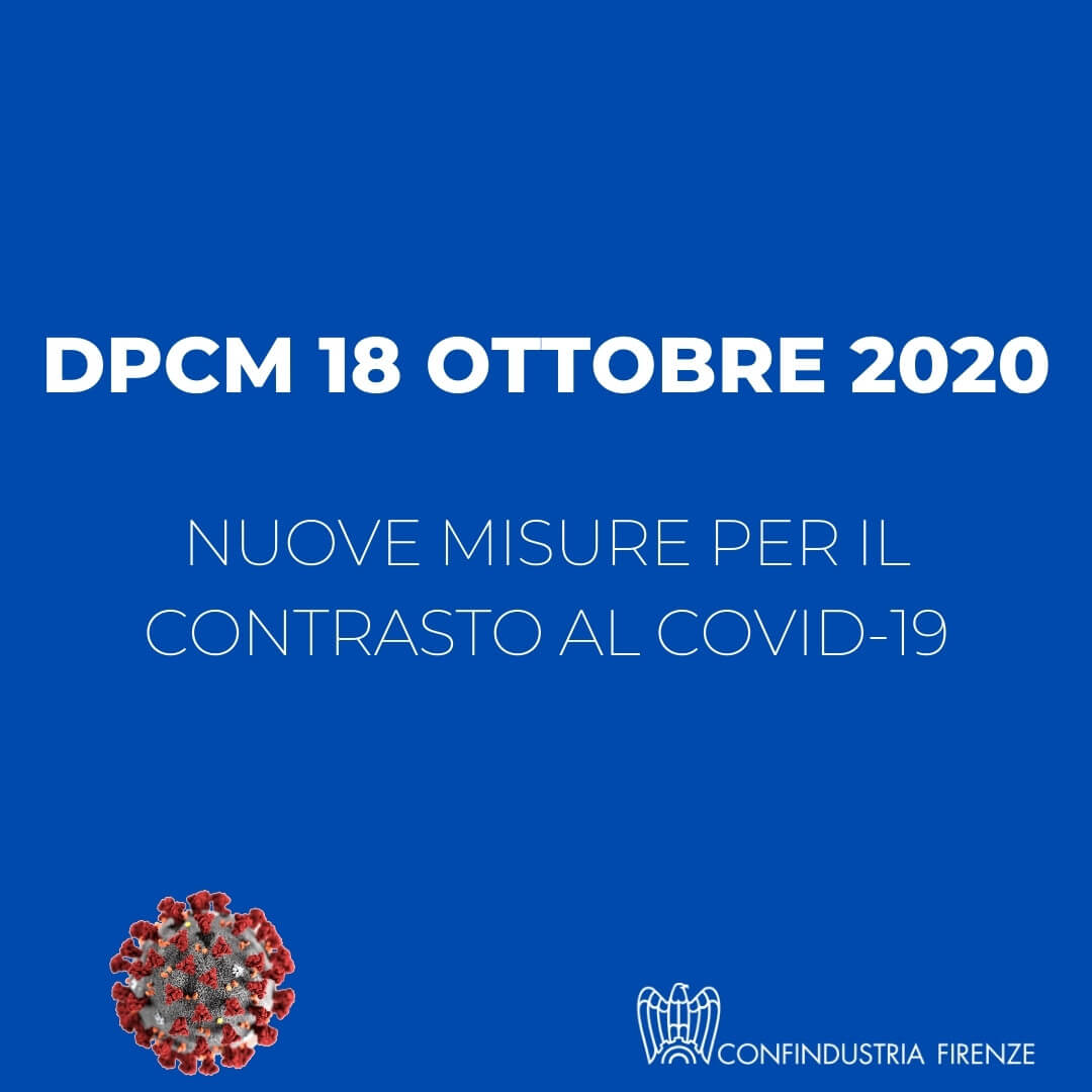 Dpcm 18 ottobre 2020