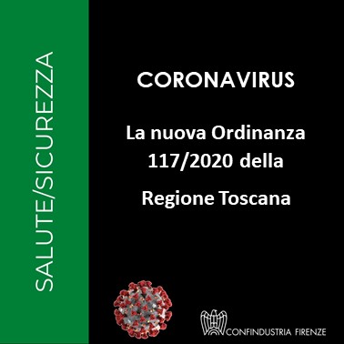 Emergenza Covid: la nuova Ordinanza della Regione Toscana