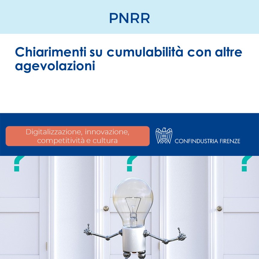 Chiarimenti su cumulabilità con altre agevolazioni