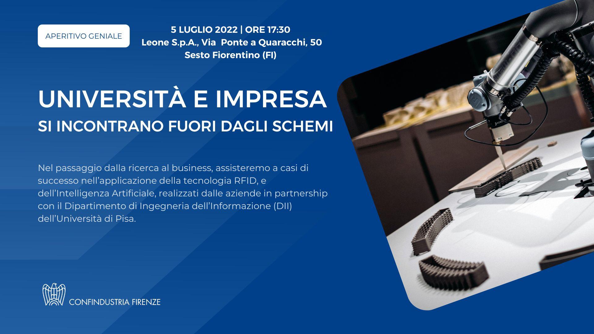 Aperitivo Geniale: Università ed Impresa si incontrano fuori dagli schemi