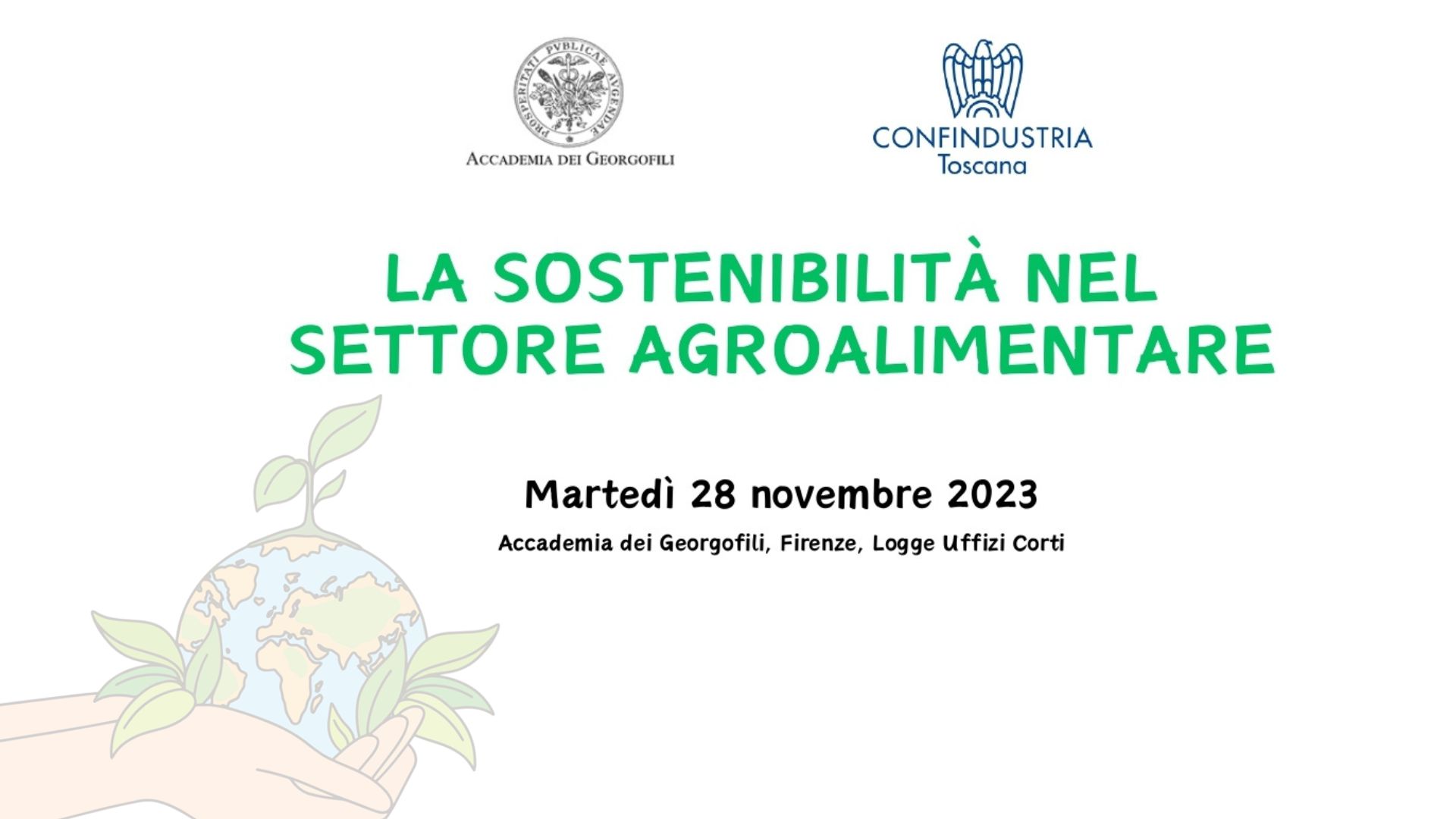 LA SOSTENIBILITÀ NEL SETTORE AGROALIMENTARE