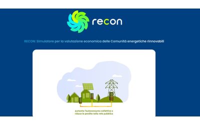 RECON 2.2: nuova versione del software ENEA per simulare le CER