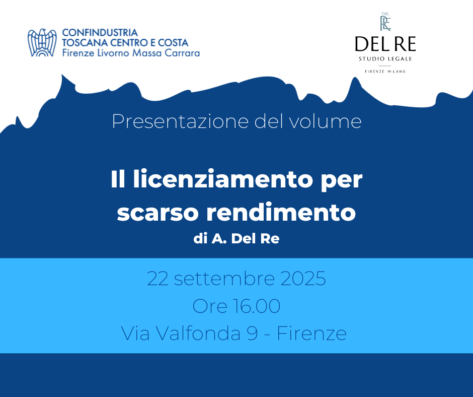 libro licenziamento per scarso rendimento
