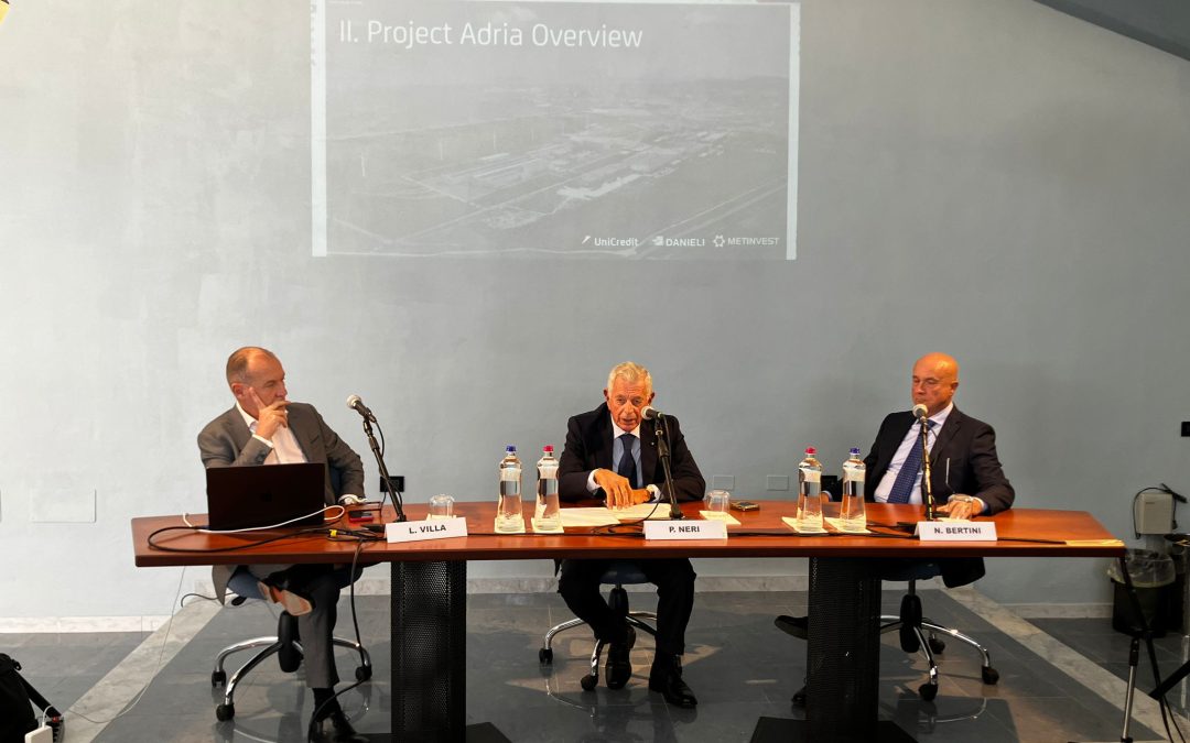 Piombino, incontro tra Metinvest Adria e Confindustria