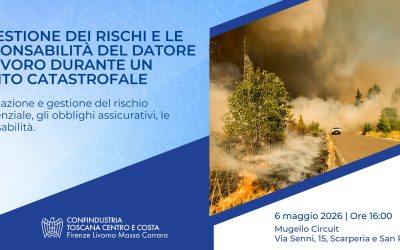 Gestione rischi e responsabilità in eventi catastrofali
