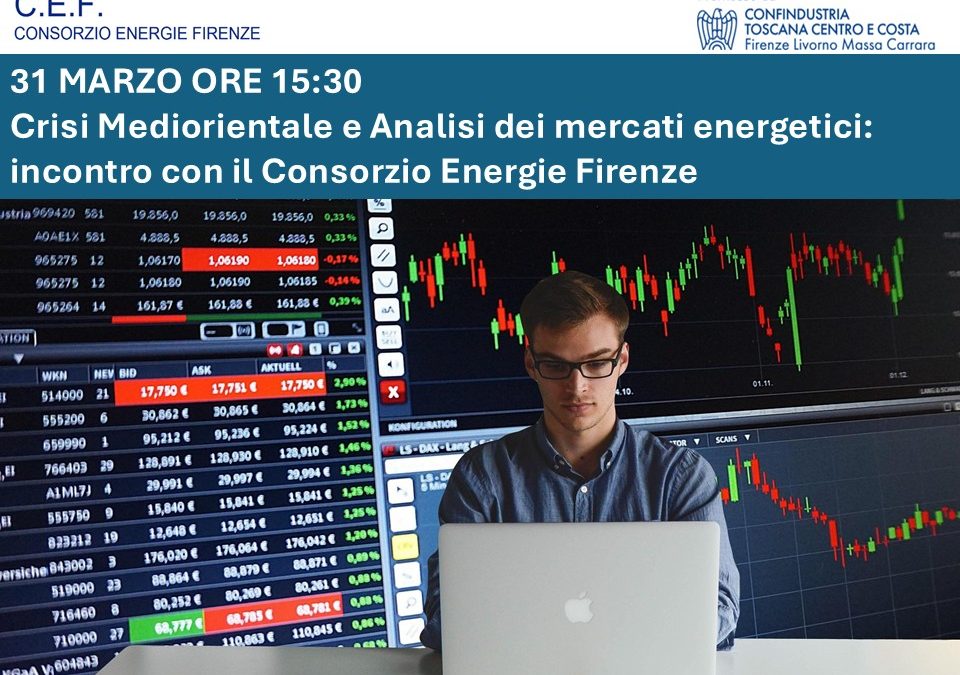 Incontro del Consorzio CEF sul tema dei mercati energetici