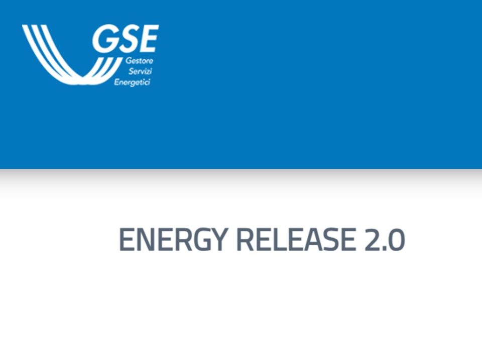 Energy Release 2.0: il GSE pubblica la graduatoria della procedura competitiva